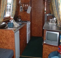 The Classic4 canal boat