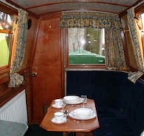 The Ginger3a canal boat The Ginger3a canal boat