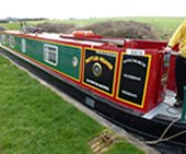 Mottled Weaver Canal Boat