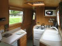 The Weaver canal boat